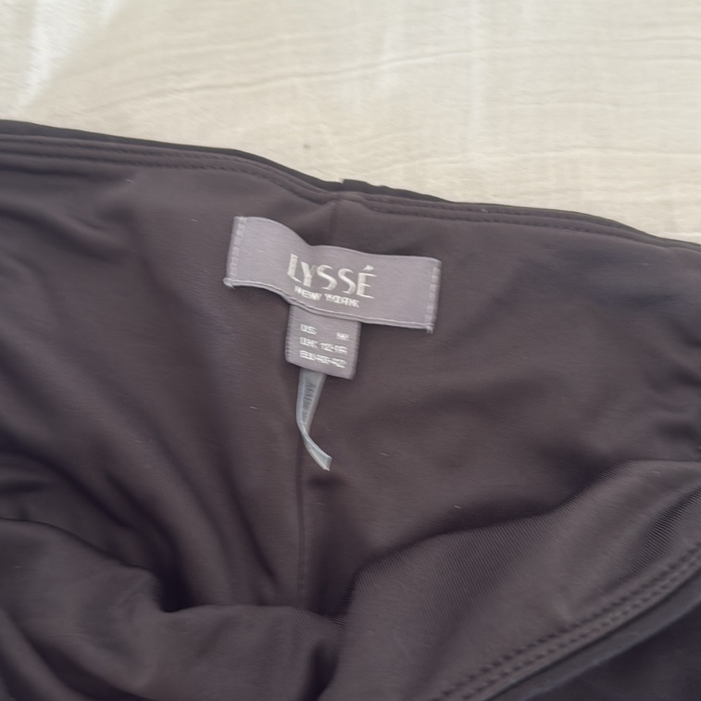Lysse black spandex pant. Size M - Picture 3 of 5